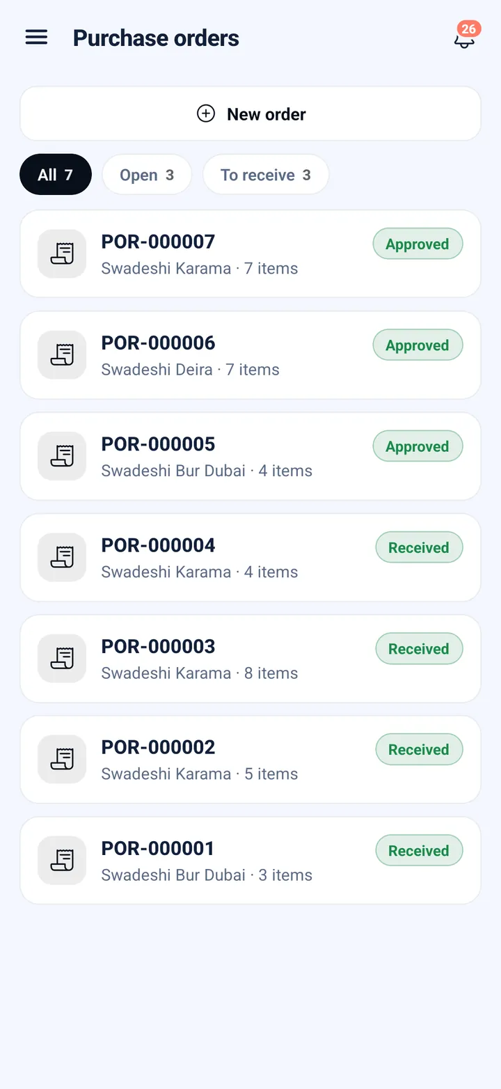 A site raising a request on a phone